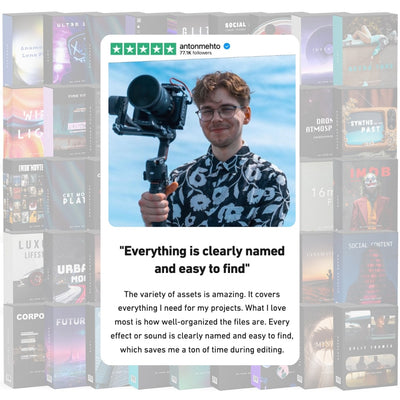 For video editors  Bundle: OUR ENTIRE COLLECTION (ALL-IN-ONE) - 10,000+