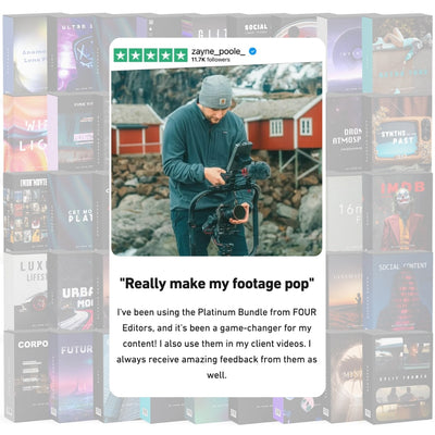 For video editors  Bundle: OUR ENTIRE COLLECTION (ALL-IN-ONE) - 10,000+
